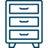 Archiefkast icon #00415b