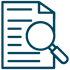 Document Search icon #00415b